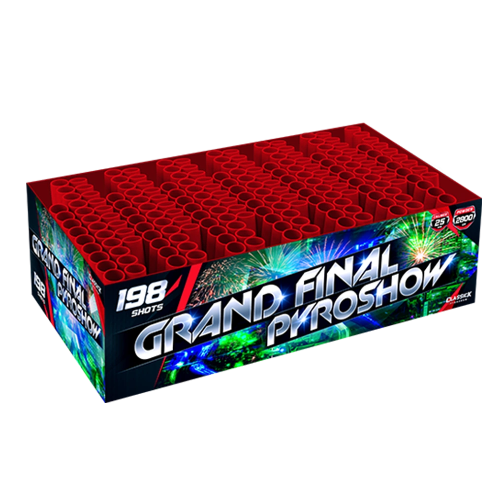 PYROSHOW GRAND FINAL 198 SHOTS W-DISPLAY