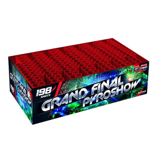 [5065] PYROSHOW GRAND FINAL 198 SHOTS W-DISPLAY