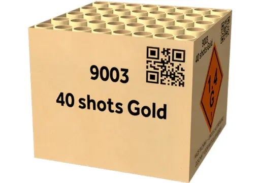 [9003] 40 shots Gold